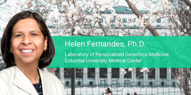 Helen Fernandes at Columbia University uses Pillar NGS panel as new tumor sequencing workhorse